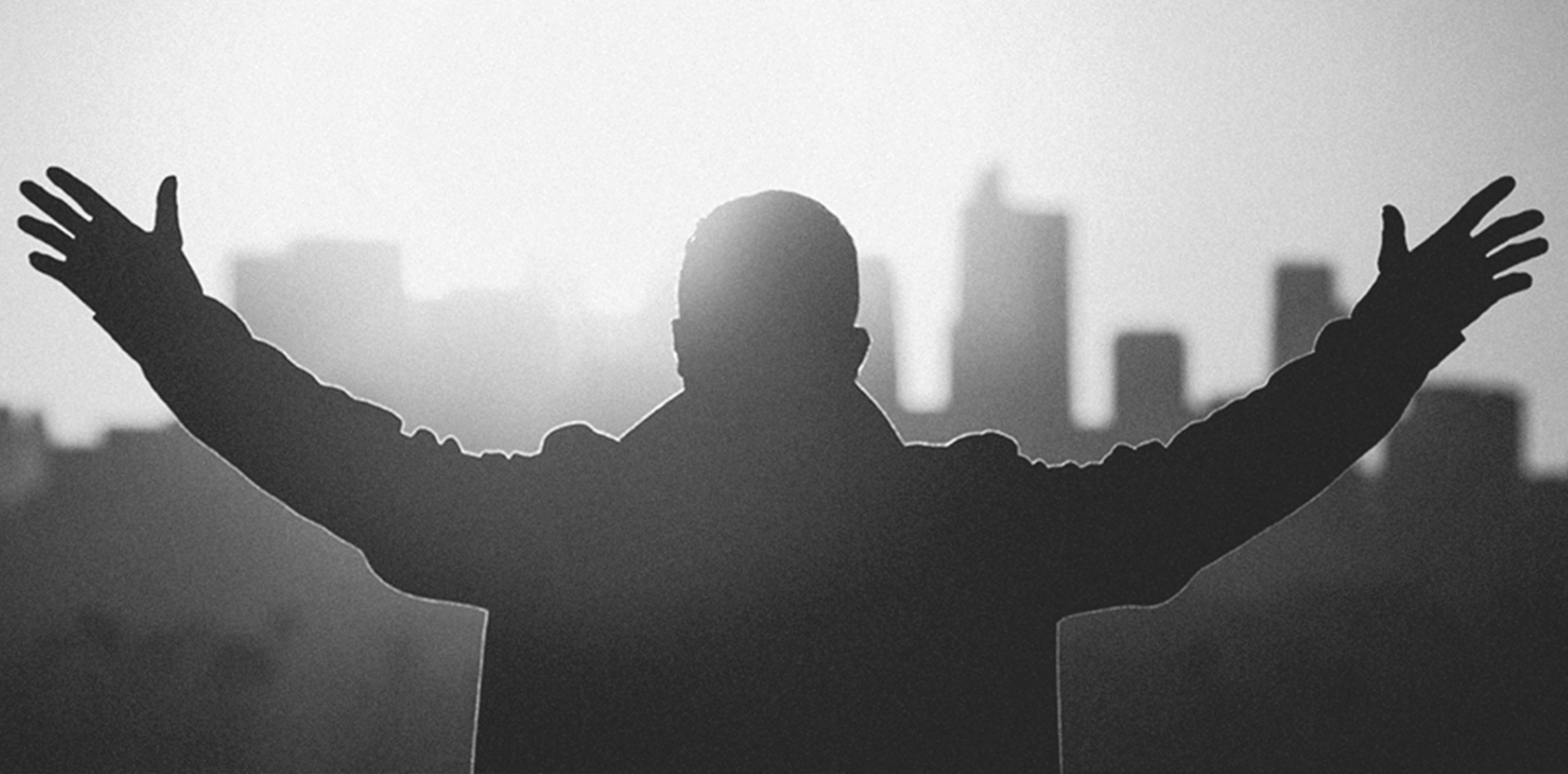 Person at BLVR in San Diego, CA looking at the city.